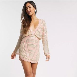 ASOS Embellished Mini Dress